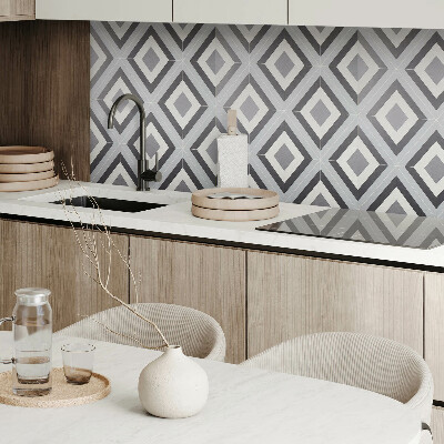 Wandpaneel pvc Ruitvormig geometrisch patroon