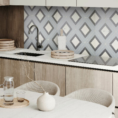 Zelfklevend wandpaneel Pastelgeometrie