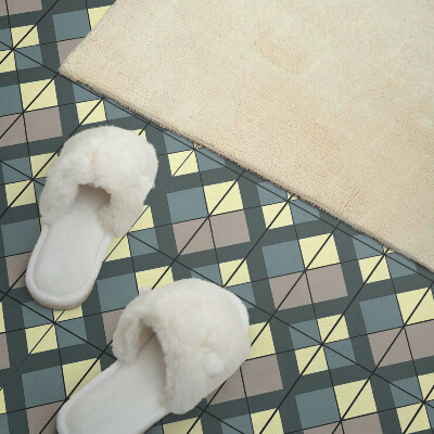 Vinyl wandpaneel Geruit geometrisch patroon