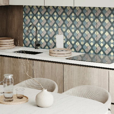 Vinyl wandpaneel Geruit geometrisch patroon