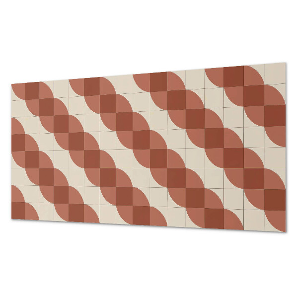 Vinyl wandpaneel Geometrisch golvend patroon