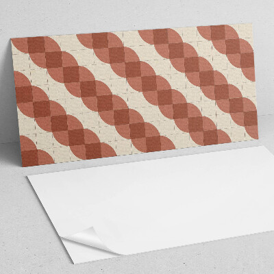 Vinyl wandpaneel Geometrisch golvend patroon