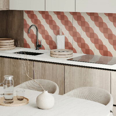 Vinyl wandpaneel Geometrisch golvend patroon