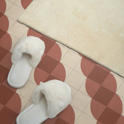 Vinyl wandpaneel Geometrisch golvend patroon