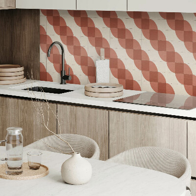 Vinyl wandpaneel Geometrisch golvend patroon