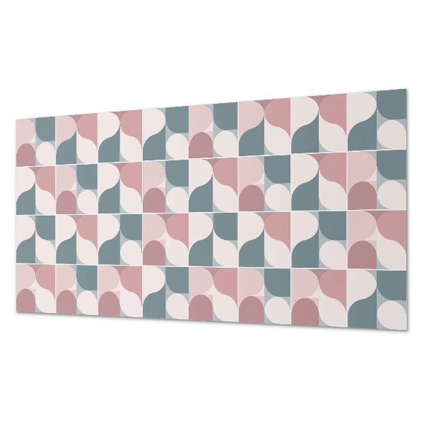 Wandpaneel pvc Geometrisch patroon in een abstracte stijl