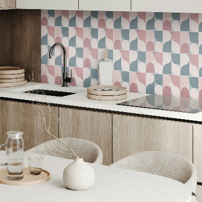 Wandpaneel pvc Geometrisch patroon in een abstracte stijl