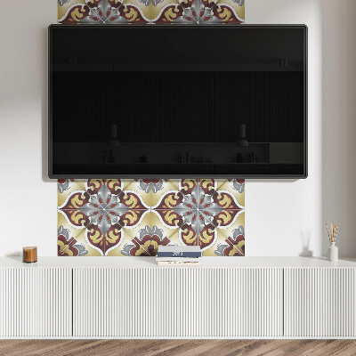 Vinyl wandpaneel Bloemen decoratief motief