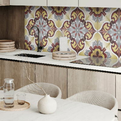 Vinyl wandpaneel Bloemen decoratief motief