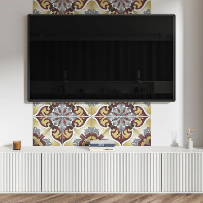 Vinyl wandpaneel Bloemen decoratief motief