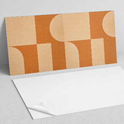 Wandpaneel pvc Geometrie in een abstracte stijl