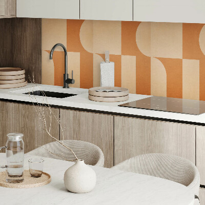 Wandpaneel pvc Geometrie in een abstracte stijl