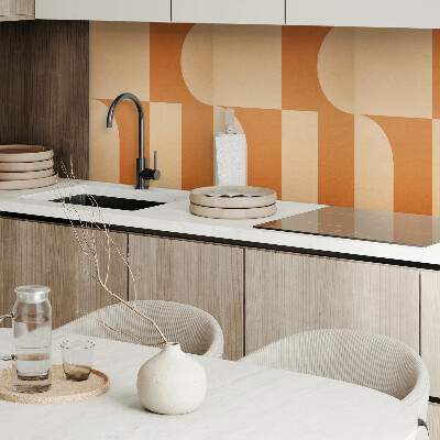 Wandpaneel pvc Geometrie in een abstracte stijl