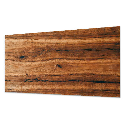 Zelfklevend wandpaneel Hout-geïnspireerd patroon