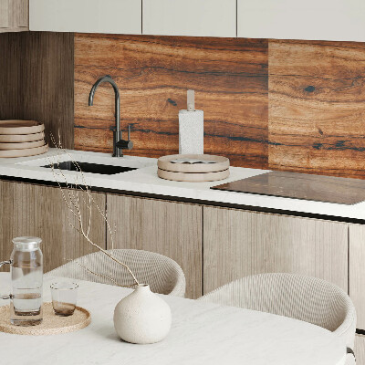 Zelfklevend wandpaneel Hout-geïnspireerd patroon