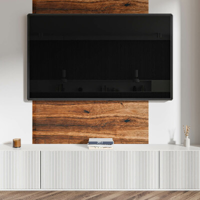 Zelfklevend wandpaneel Hout-geïnspireerd patroon