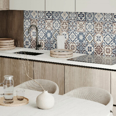 Wandpaneel pvc Getegelde artistieke composities