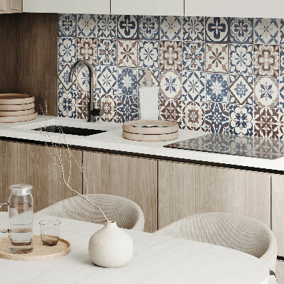 Wandpaneel pvc Getegelde artistieke composities