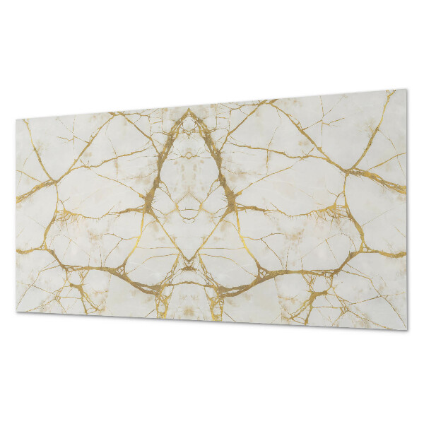 Wandpaneel pvc Marmermotief met subtiele aderen