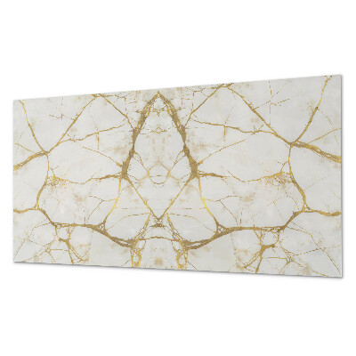 Wandpaneel pvc Marmermotief met subtiele aderen