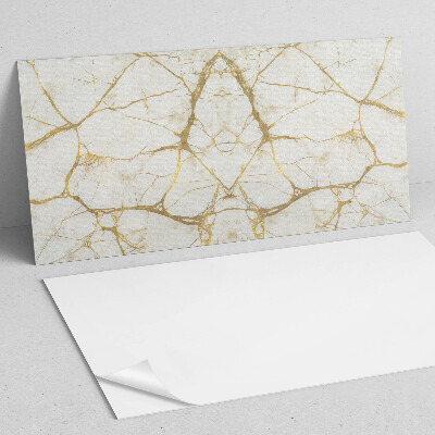 Wandpaneel pvc Marmermotief met subtiele aderen