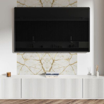 Wandpaneel pvc Marmermotief met subtiele aderen