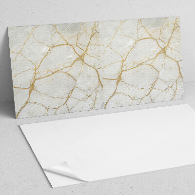 Zelfklevend wandpaneel Marmermotief met een elegante stijl