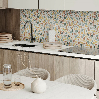 Zelfklevend wandpaneel Mozaïekstijl van lijmstiften