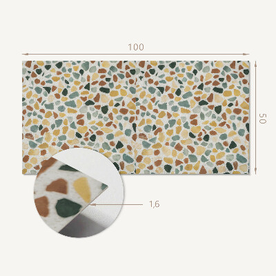 Zelfklevend wandpaneel Mozaïekstijl van lijmstiften