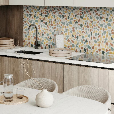 Zelfklevend wandpaneel Mozaïekstijl van lijmstiften