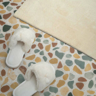 Zelfklevend wandpaneel Mozaïekstijl van lijmstiften