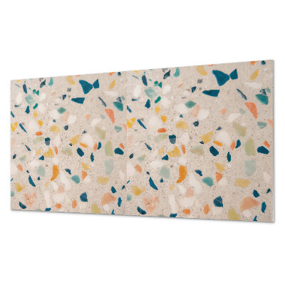 Vinyl wandpaneel Fragmenten in levendige kleuren