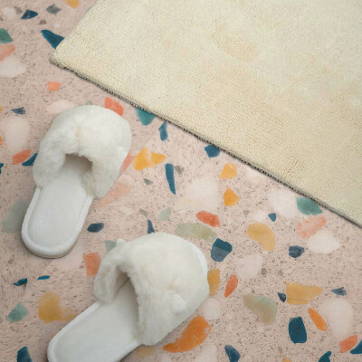 Vinyl wandpaneel Fragmenten in levendige kleuren