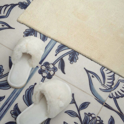 Wandpaneel pvc Vogelmotief tussen het groen