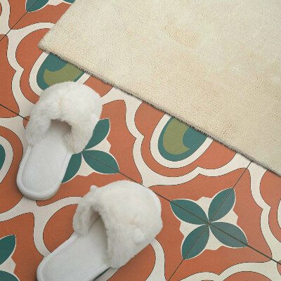 Vinyl wandpaneel Mozaïekpatroon met vegetatie