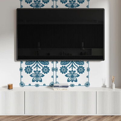 Zelfklevend wandpaneel Bloemen decoratief motief