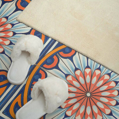 Wandpaneel pvc Bloemenmotief met subtiele details