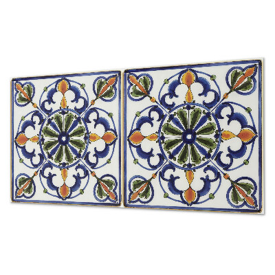 Wandpaneel pvc Plantenornamenten in een klassieke stijl