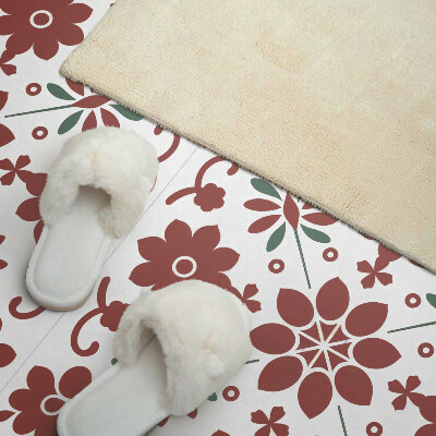 Wandpaneel pvc Bloemenmotief met bladeren