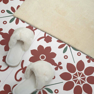 Wandpaneel pvc Bloemenmotief met bladeren