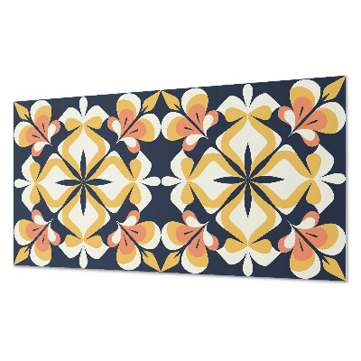 Wandpaneel pvc Bloemmotief in de vorm van geometrie