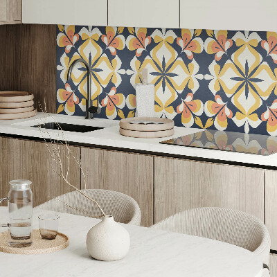 Wandpaneel pvc Bloemmotief in de vorm van geometrie