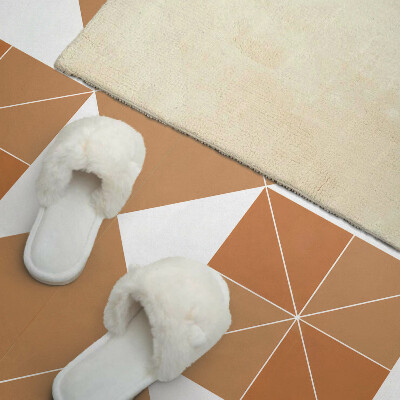 Vinyl wandpaneel Abstracte geometrie in kleuren