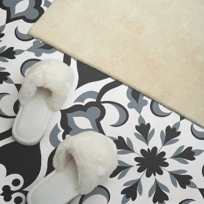 Zelfklevend wandpaneel Bloemenmotief met decoratieve details