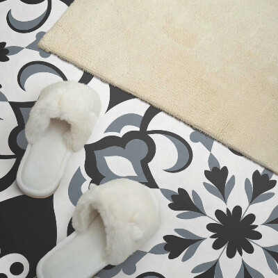 Zelfklevend wandpaneel Bloemenmotief met decoratieve details