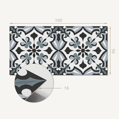 Vinyl wandpaneel Elegant botanisch motief