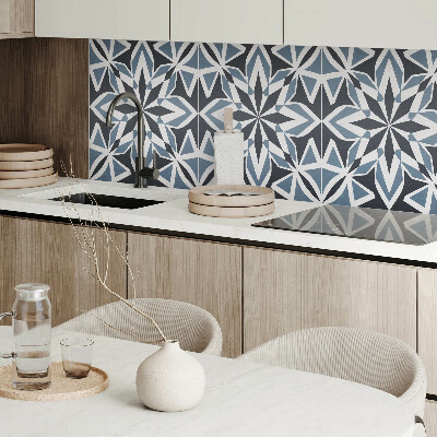 Zelfklevend wandpaneel Symmetrische vormen in de meetkunde