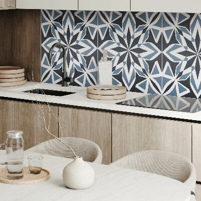 Zelfklevend wandpaneel Symmetrische vormen in de meetkunde