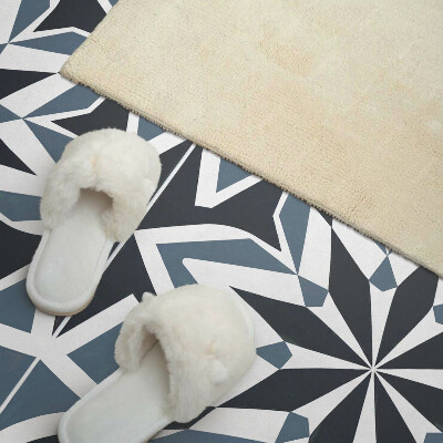 Zelfklevend wandpaneel Symmetrische vormen in de meetkunde