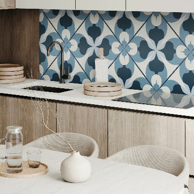 Vinyl wandpaneel Abstracte geometrie in een moderne stijl